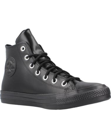 CONVERSE CHUCK TAYLOR ALL STAR LEATHER - SCHWARZE HOHE SNEAKER BLKPSE