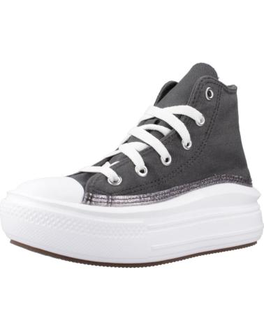 CONVERSE CHUCK TAYLOR ALL STAR MOVE HI PLATAFORMA GRIS OSCURO WHTBLK