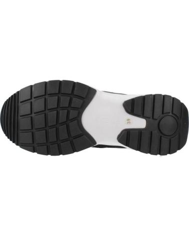 ZAPATILLAS GUESS FLFSAM FAL12 NEGRAS CON DETALLES MARRONES BLACK BROWN