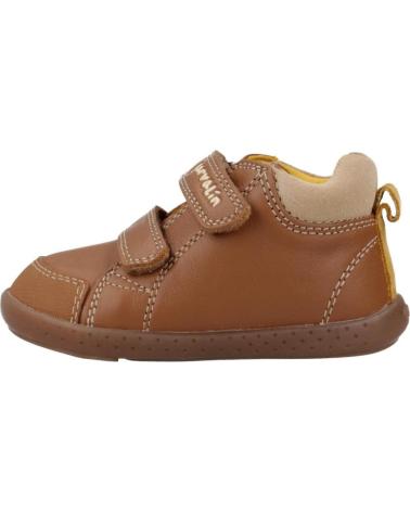 GARVALIN ZAPATOS NINA MODELO 241301G COLOR MARRON ARENA