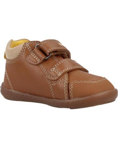 GARVALIN ZAPATOS NINA MODELO 241301G COLOR MARRON ARENA