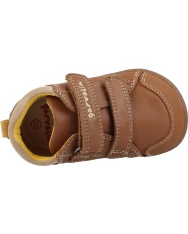 GARVALIN ZAPATOS NINA MODELO 241301G COLOR MARRON ARENA