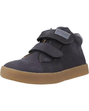 GARVALIN STIVALETTO SPORTIVO 241315G BLU CON CHIUSURE A STRAPPO AZULMRN