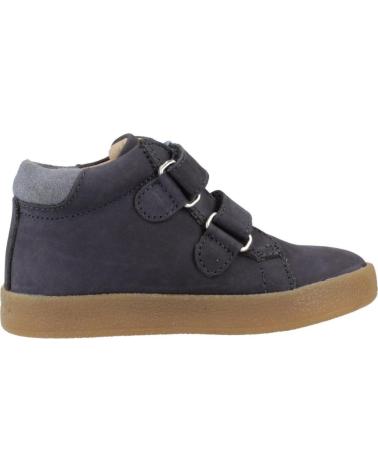 GARVALIN STIVALETTO SPORTIVO 241315G BLU CON CHIUSURE A STRAPPO AZULMRN