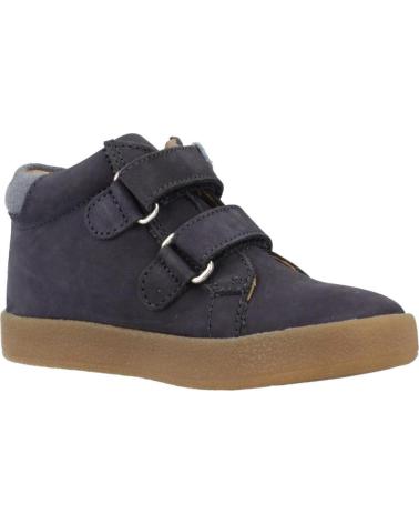 GARVALIN STIVALETTO SPORTIVO 241315G BLU CON CHIUSURE A STRAPPO AZULMRN