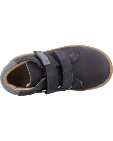 GARVALIN STIVALETTO SPORTIVO 241315G BLU CON CHIUSURE A STRAPPO AZULMRN