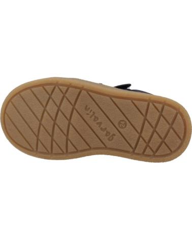 GARVALIN STIVALETTO SPORTIVO 241315G BLU CON CHIUSURE A STRAPPO AZULMRN