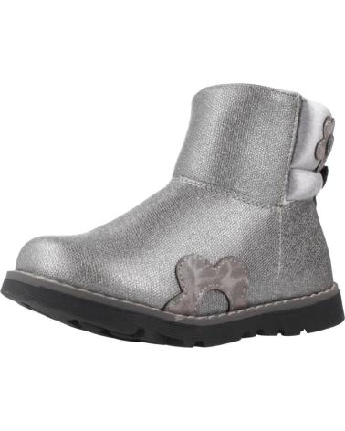 BOTAS CHICCO FIOSAI GRIS CON CREMALLERA LATERAL Y DISEÑO ACOLCHADO 80