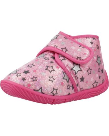 CHAUSSONS CHICCO ANKLE BOOT TULIP ROSE 150 AVEC IMPRIMÉ ÉTOILES 150