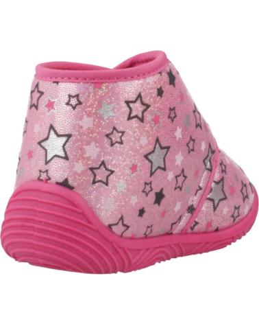 CHAUSSONS CHICCO ANKLE BOOT TULIP ROSE 150 AVEC IMPRIMÉ ÉTOILES 150