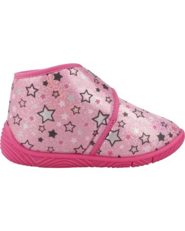CHAUSSONS CHICCO ANKLE BOOT TULIP ROSE 150 AVEC IMPRIMÉ ÉTOILES 150