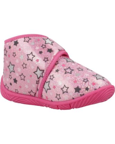 CHAUSSONS CHICCO ANKLE BOOT TULIP ROSE 150 AVEC IMPRIMÉ ÉTOILES 150