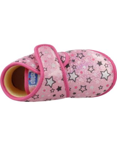 CHAUSSONS CHICCO ANKLE BOOT TULIP ROSE 150 AVEC IMPRIMÉ ÉTOILES 150