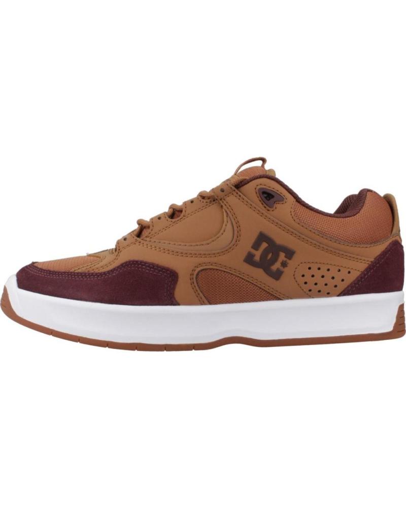 DC SHOES HERREN SNEAKER MODELL KALYNX ZERO BRAUN MIT BORDEAUX-DETAILS BTN
