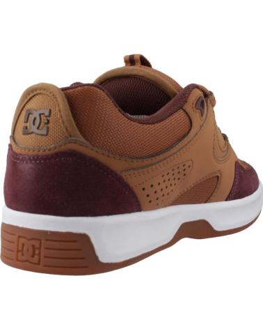 DC SHOES HERREN SNEAKER MODELL KALYNX ZERO BRAUN MIT BORDEAUX-DETAILS BTN