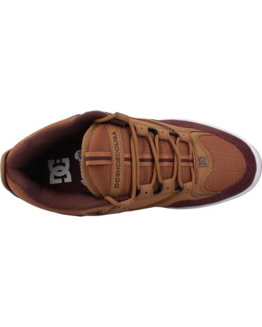 DC SHOES HERREN SNEAKER MODELL KALYNX ZERO BRAUN MIT BORDEAUX-DETAILS BTN