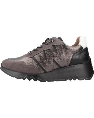 WONDERS ZAPATILLAS MUJER MODELO E6750 COLOR MARRON GRSPLM