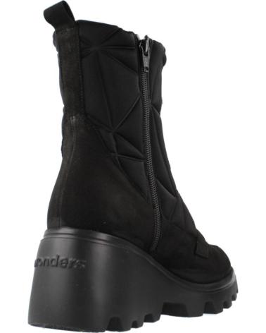 WONDERS STIEFELETTEN G7004 SCHWARZ NEGRO
