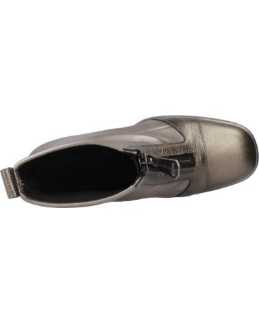 HISPANITAS BOTINES MUJER MODELO HI243658 COLOR PLATA ACERO