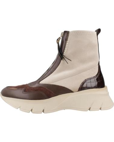 HISPANITAS BOTINES MODELO CHI243628 BEIGE MOKA MOKA