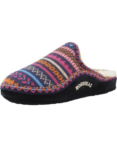 NORDIKAS SLIPPERS CANDANCHÚ MODEL MULTICOLOR NAVY MARINO