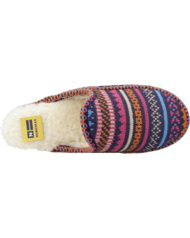 NORDIKAS SLIPPERS CANDANCHÚ MODEL MULTICOLOR NAVY MARINO