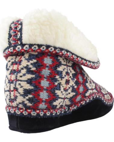 PANTOFOLE NORDIKAS FORMIGAL MULTICOLORE BLU MARINO MARINO