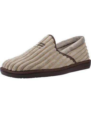 PANTOFOLE NORDIKAS BOSTON BEIGE TORTORA TAUPE