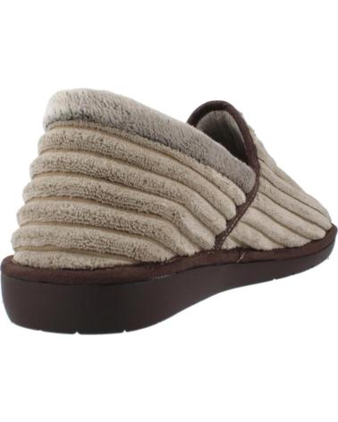 PANTOFOLE NORDIKAS BOSTON BEIGE TORTORA TAUPE