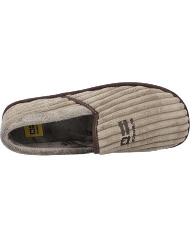 PANTOFOLE NORDIKAS BOSTON BEIGE TORTORA TAUPE