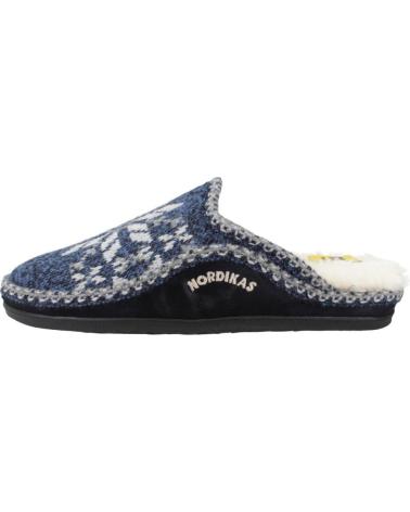 NORDIKAS ZAPATILLAS HOGAR HOMBRE MODELO HIMALAYA COLOR AZUL MARINO