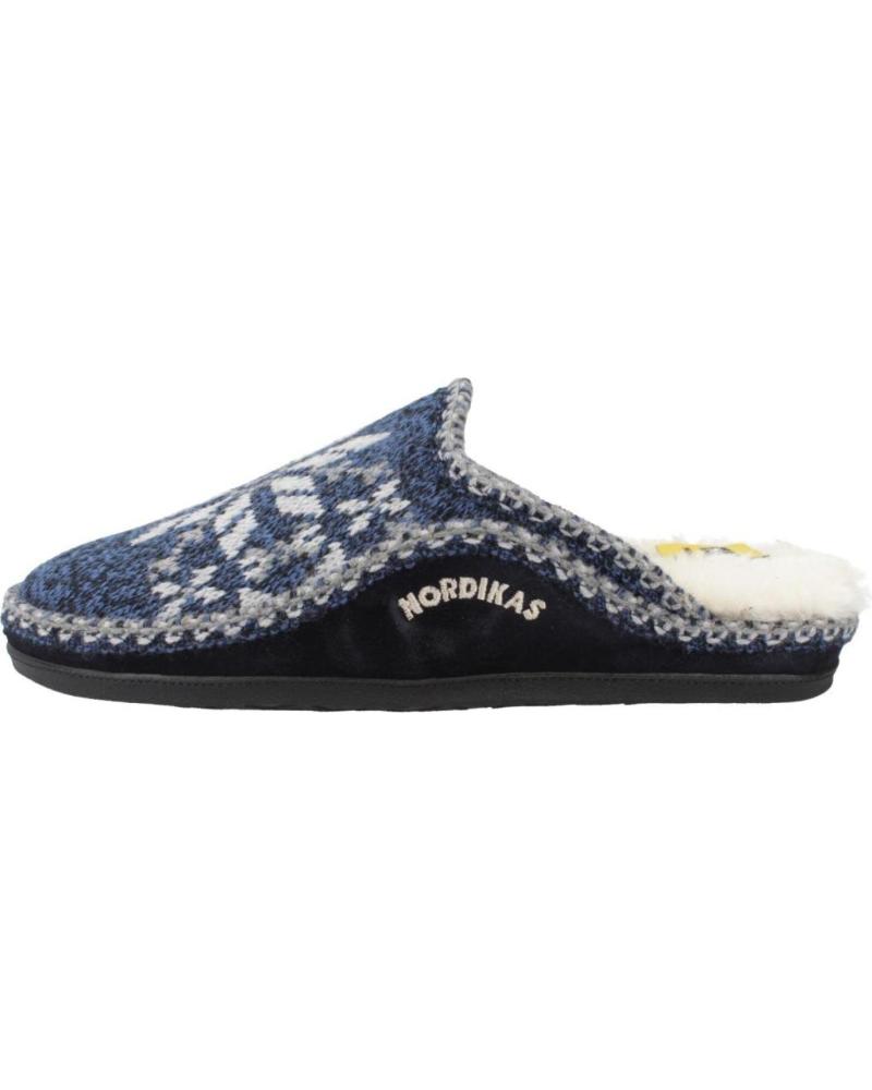 NORDIKAS ZAPATILLAS HOGAR HOMBRE MODELO HIMALAYA COLOR AZUL MARINO