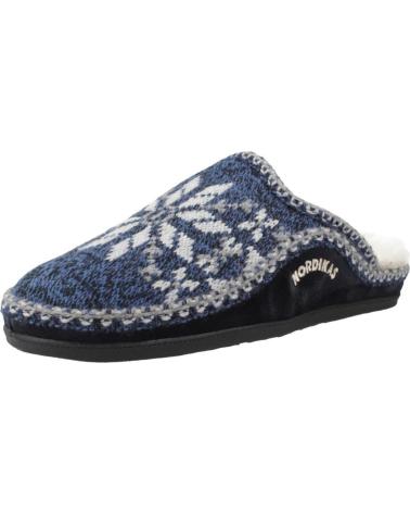 NORDIKAS ZAPATILLAS HOGAR HOMBRE MODELO HIMALAYA COLOR AZUL MARINO