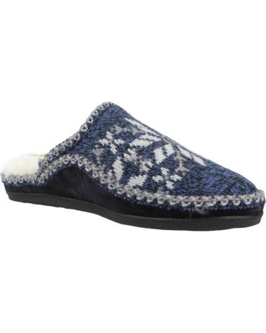 NORDIKAS ZAPATILLAS HOGAR HOMBRE MODELO HIMALAYA COLOR AZUL MARINO