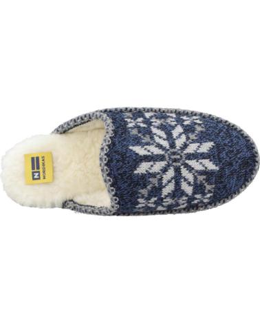 NORDIKAS ZAPATILLAS HOGAR HOMBRE MODELO HIMALAYA COLOR AZUL MARINO