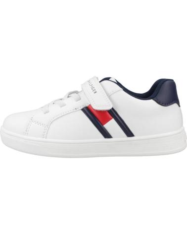 TOMMY HILFIGER TÊNIS CASUAL T1X9 33625 BRANCO WHITE