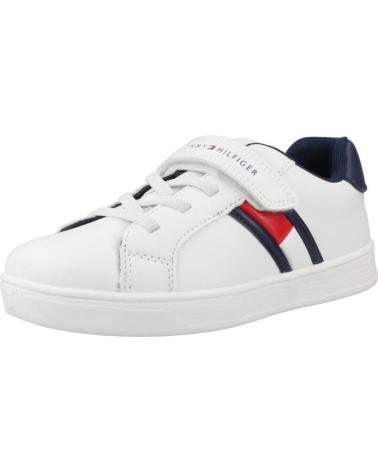 TOMMY HILFIGER TÊNIS CASUAL T1X9 33625 BRANCO WHITE
