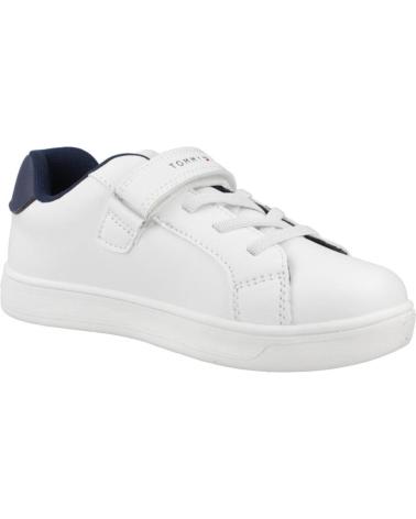 TOMMY HILFIGER TÊNIS CASUAL T1X9 33625 BRANCO WHITE