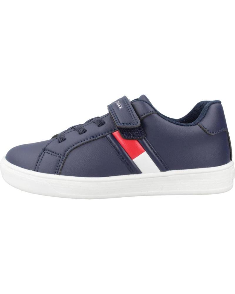 TOMMY HILFIGER T1X9 33625 - TÊNIS CASUAIS AZUIS COM VELCRO BLUE