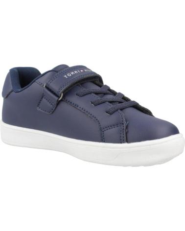 TOMMY HILFIGER T1X9 33625 - TÊNIS CASUAIS AZUIS COM VELCRO BLUE
