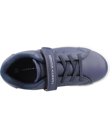 TOMMY HILFIGER T1X9 33625 - TÊNIS CASUAIS AZUIS COM VELCRO BLUE