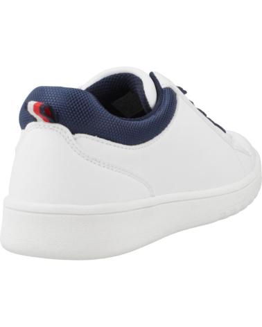 TOMMY HILFIGER TÊNIS CANO BAIXO COM CADARÇO BRANCO AZUL WHTBLUE