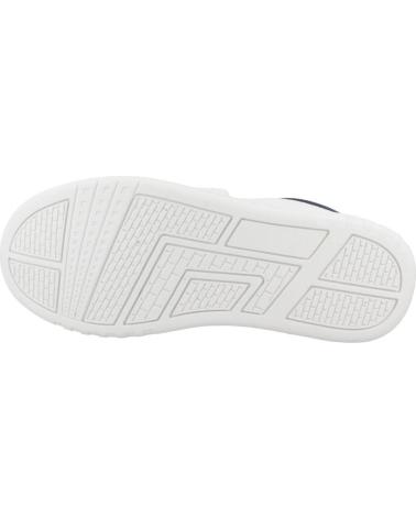 TOMMY HILFIGER TÊNIS CANO BAIXO COM CADARÇO BRANCO AZUL WHTBLUE