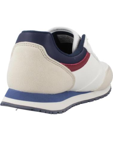 TÊNIS TOMMY HILFIGER FLAG LOW CUT LACE-UP AZUL/BRANCO WHTBLUE