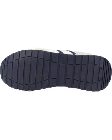TÊNIS TOMMY HILFIGER FLAG LOW CUT LACE-UP AZUL/BRANCO WHTBLUE