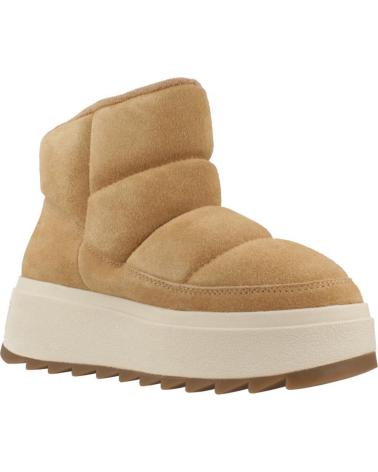 ASH MALICAB GEPOLSTERTE STIEFELETTEN AUS LEDER IN KAMELBRAUN CAMEL