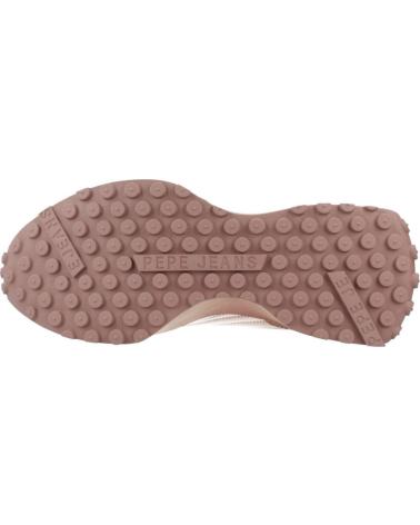 ZAPATILLAS CASUAL PEPE JEANS LUCKY FLAG NUDE ROSADAS 311NUDE