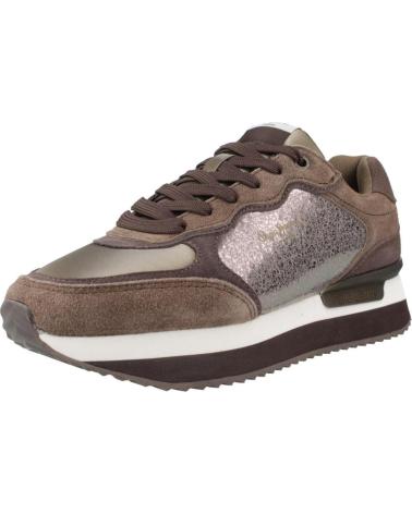 TÊNIS PEPE JEANS RUSPER STARS MARRONS 888CONKER