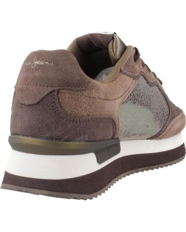 TÊNIS PEPE JEANS RUSPER STARS MARRONS 888CONKER