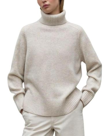ECOALF CAQUIALF KNIT JUMPER BEIGE BEIGE